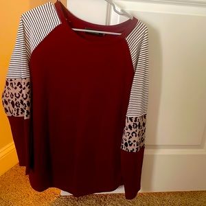 Long sleeve. size is large.